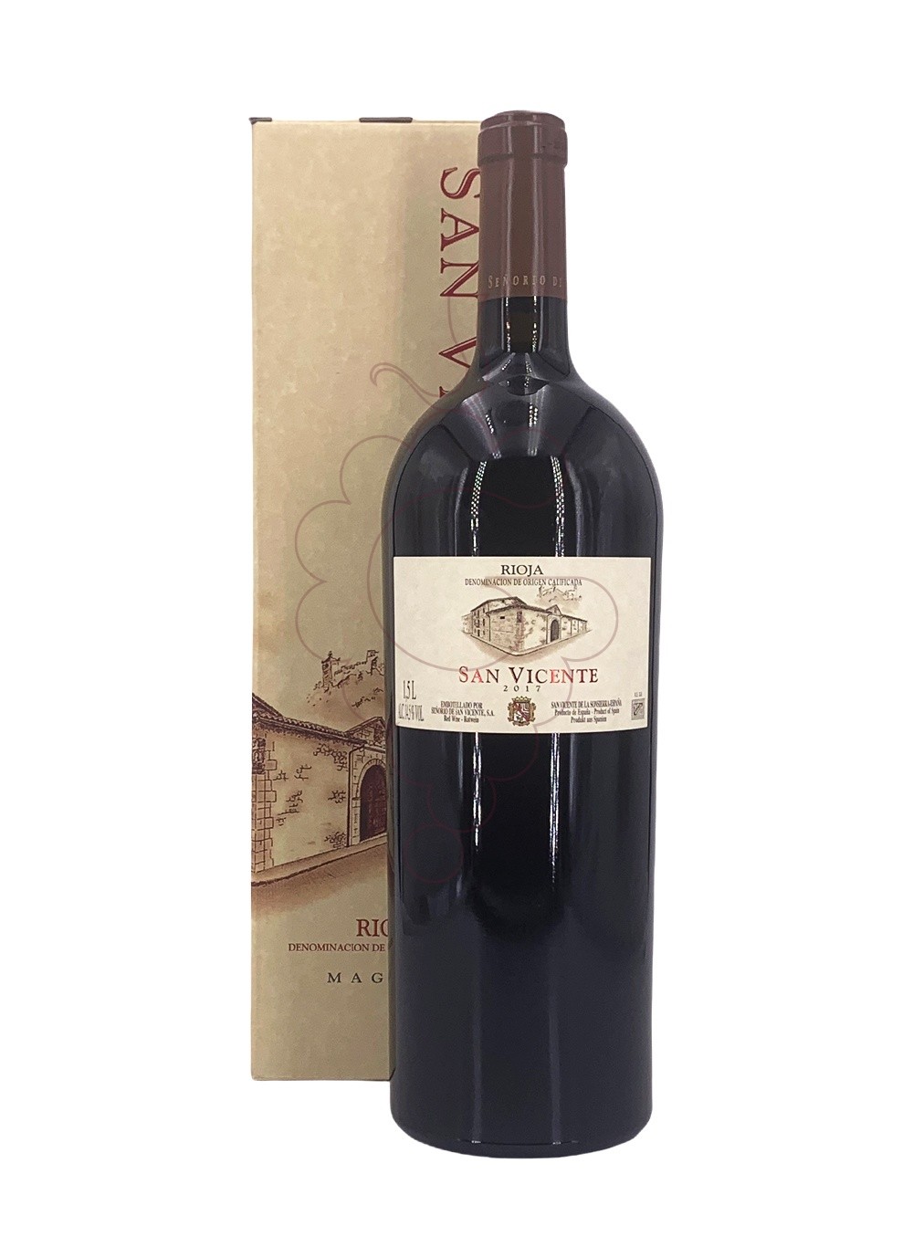 Photo San Vicente Magnum red wine