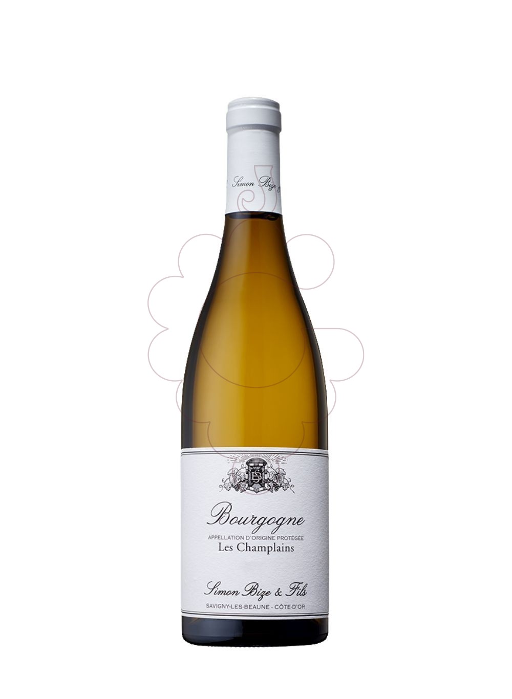 Photo Simon Bize Les Champlains white wine