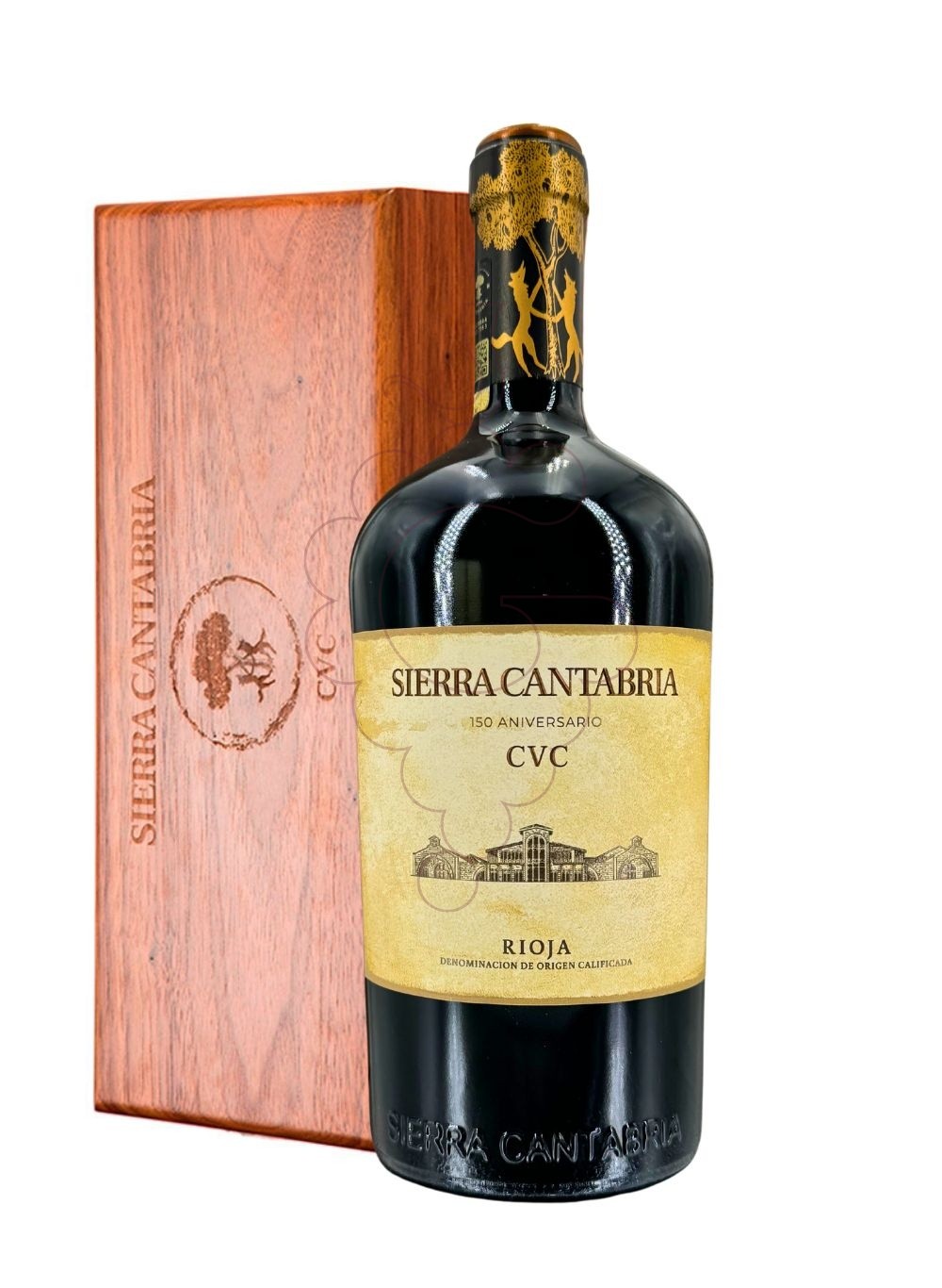 Photo Sierra Cantabria CVC 150 Aniversario red wine