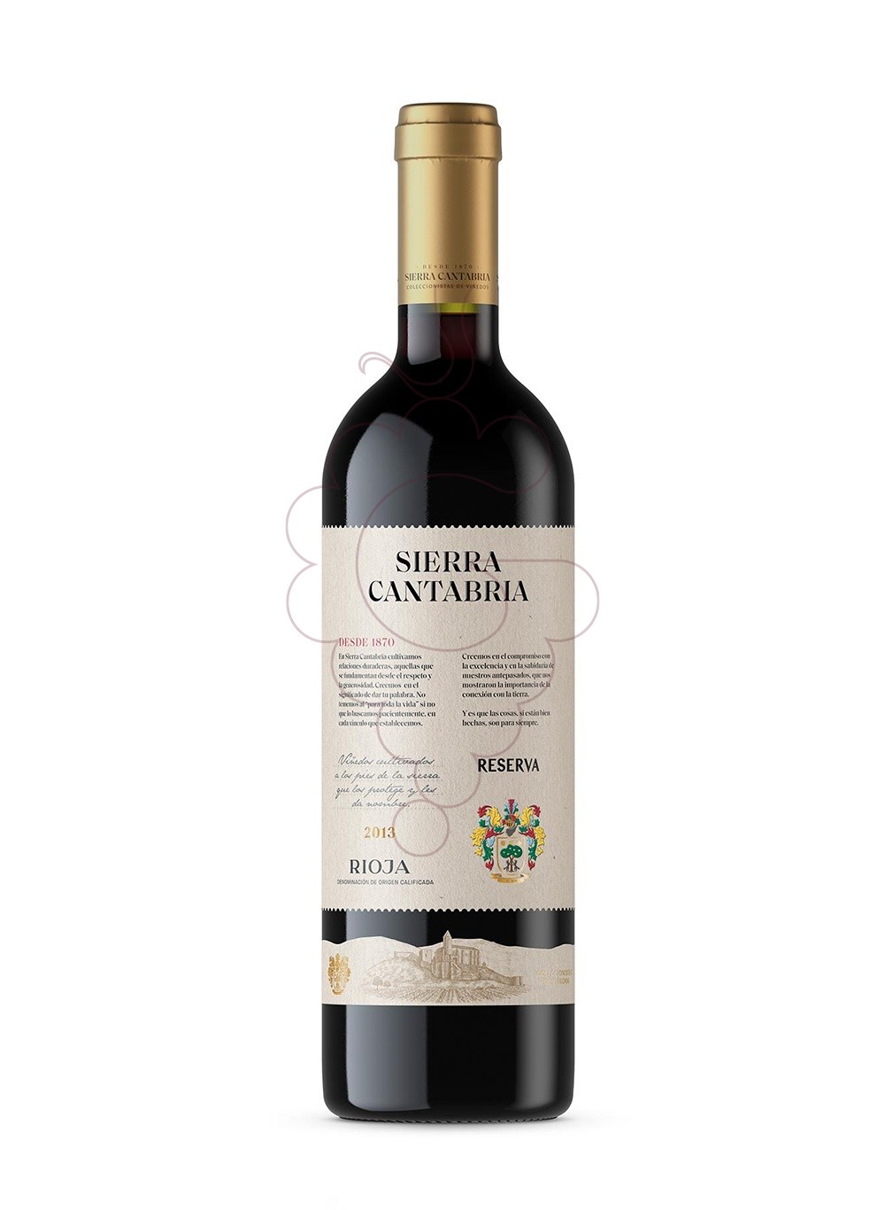 Photo Sierra Cantabria Reserva Magnum red wine