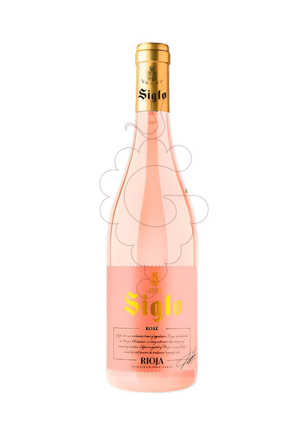 Photo Rosé Siglo rosé wine