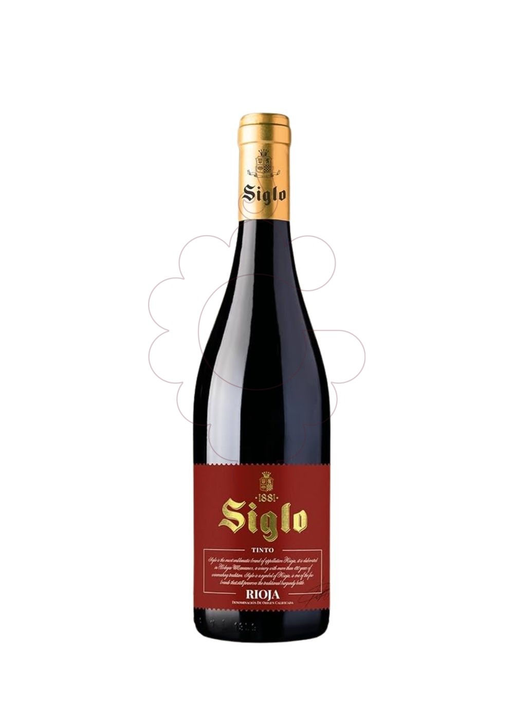 Photo Red Siglo red wine