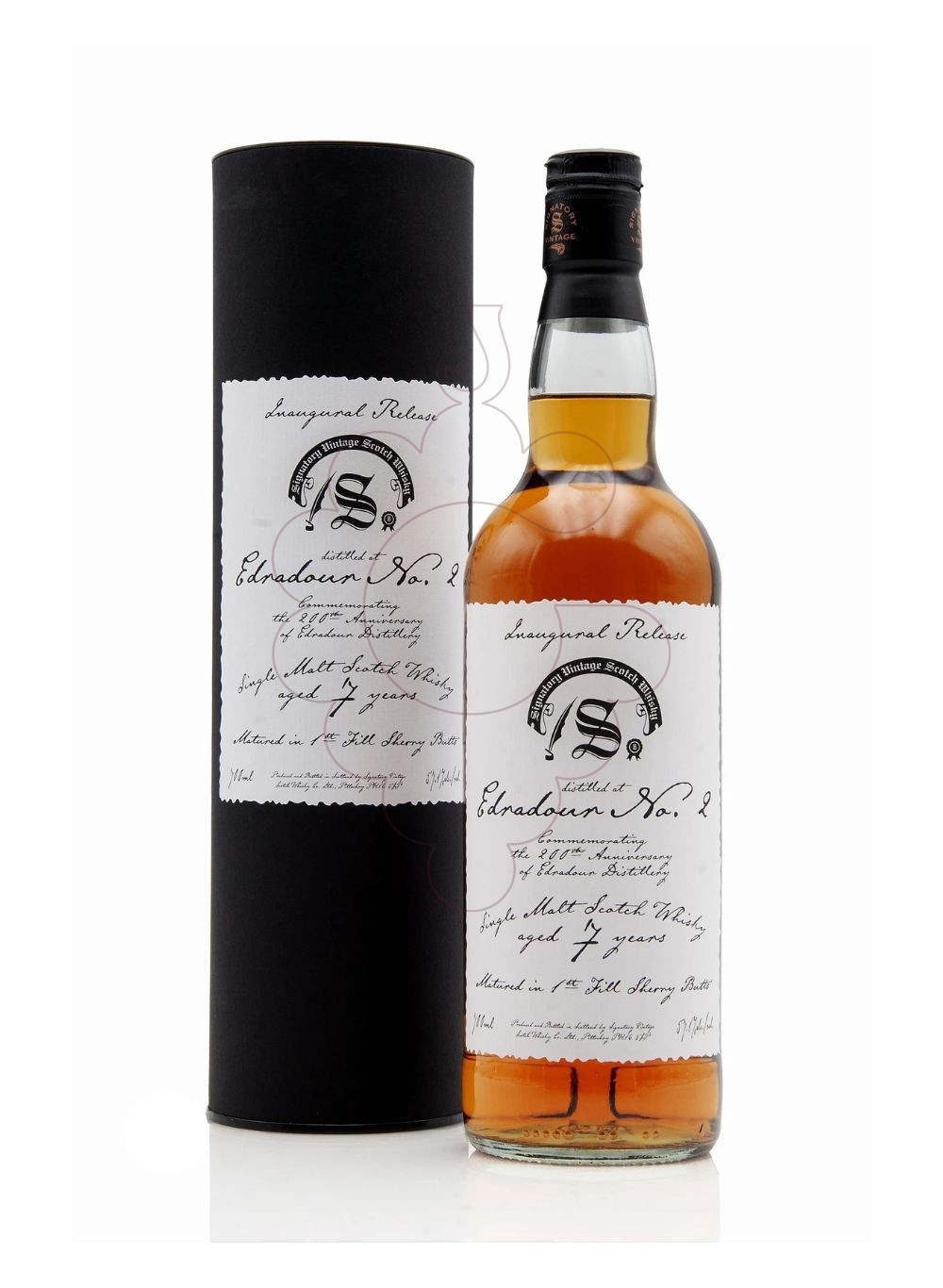 Photo Whisky Signatory Edradour Nº 2 7 Years