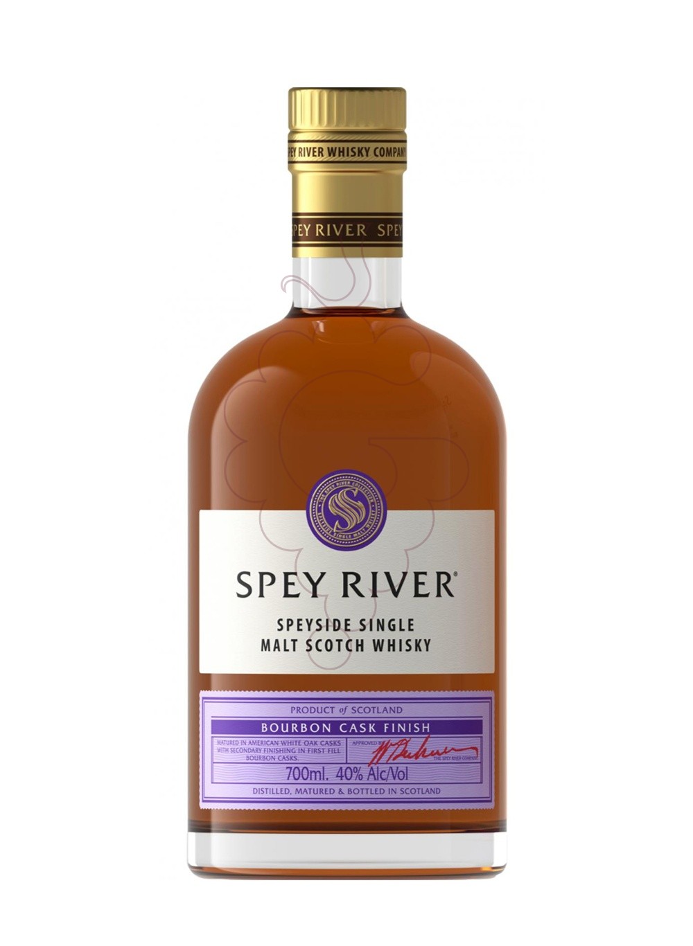 Photo Whisky Spey river malt 70 cl