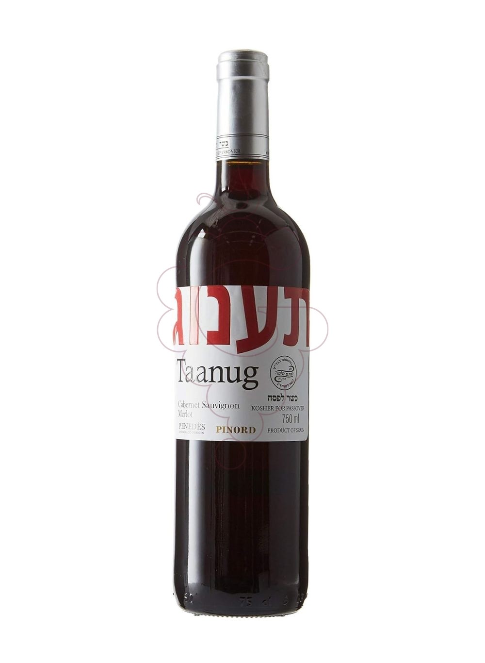 Photo Taanug Merlot Cabernet Sauvignon red wine