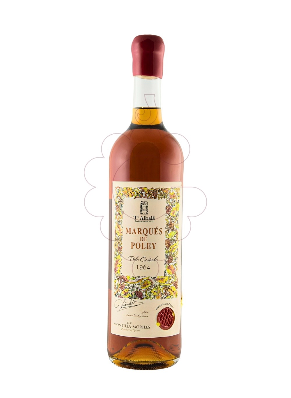 Photo Toro Albalá Marqués de Poley Palo Cortado 1964 fortified wine