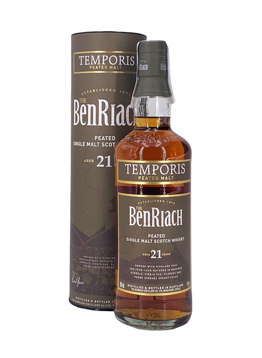 Photo Whisky The Benriach Peated 21 Years