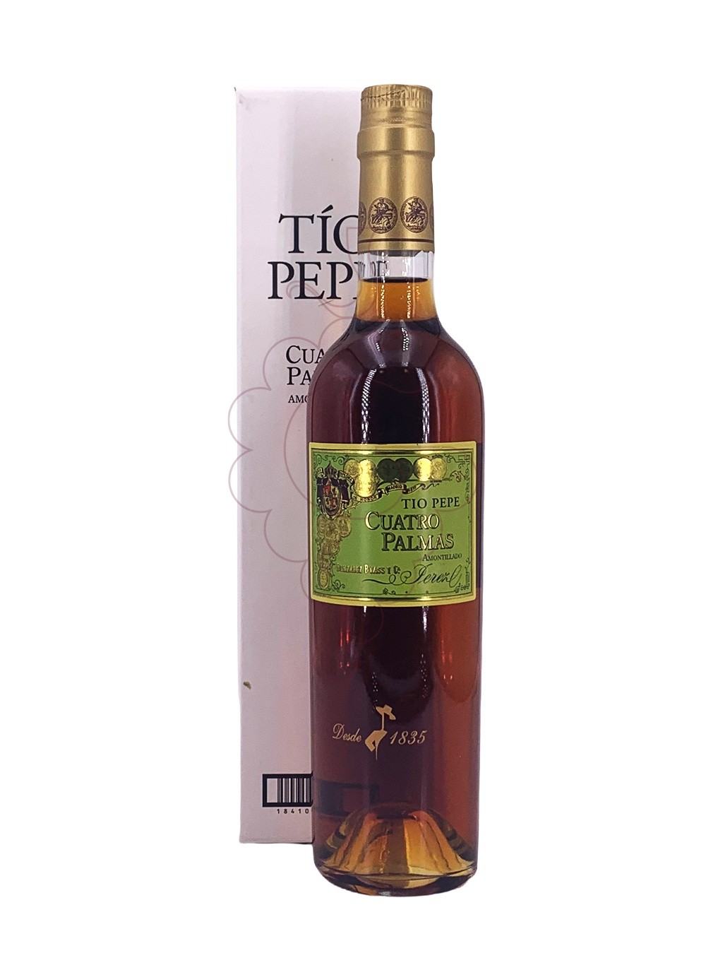 Photo Tio Pepe Amontillado cuatro Palmas fortified wine