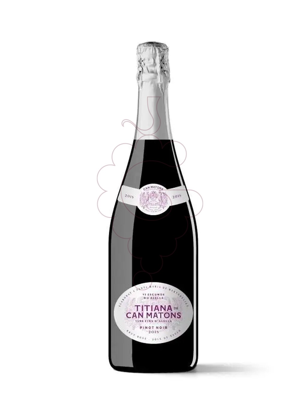 Photo Rosé Titiana de Can Matons sparkling wine