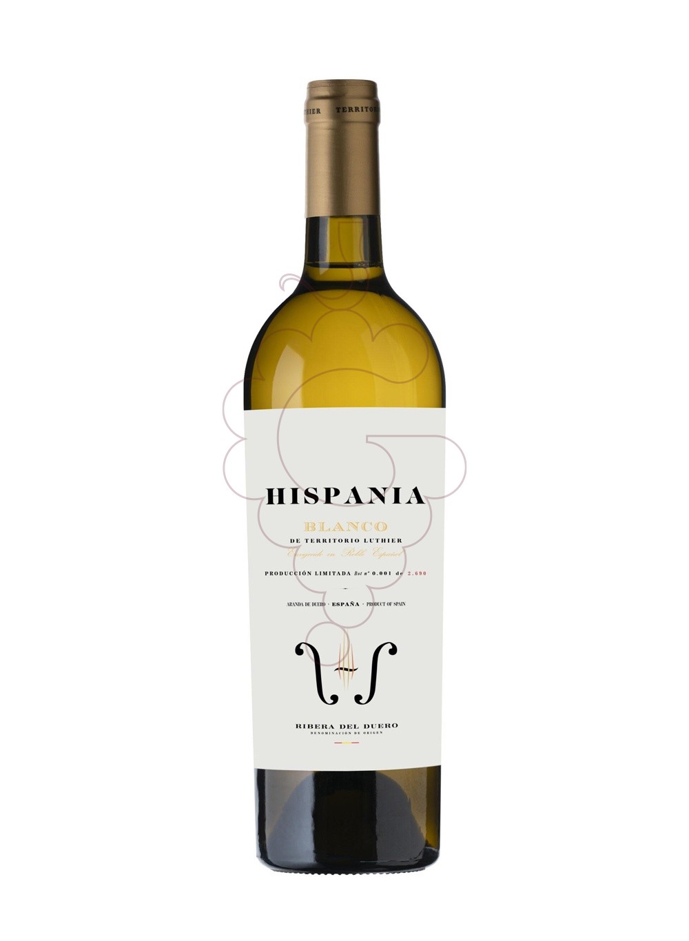 Photo White Territorio Luthier Hispania white wine