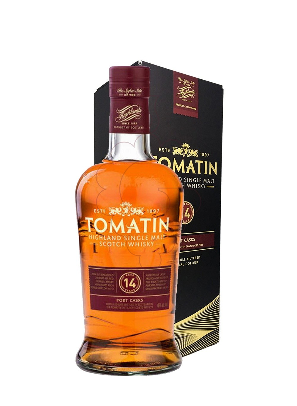 Photo Whisky Tomatin Port Cask 14 Years