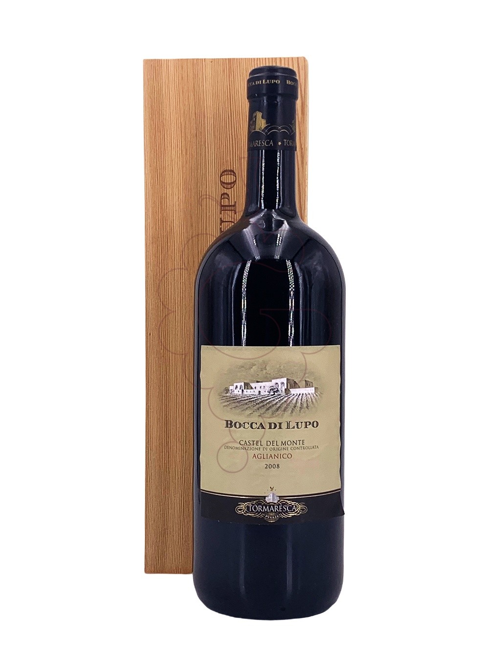 Photo Tormaresca Bocca di Lupo Magnum red wine