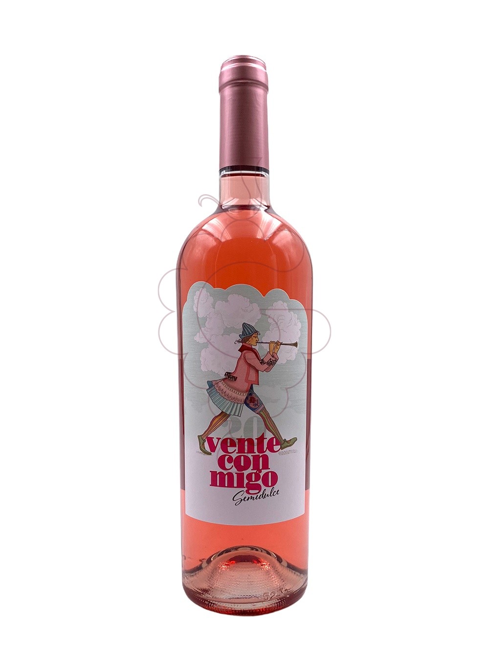 Photo Vente Conmigo Semidulce rosé wine