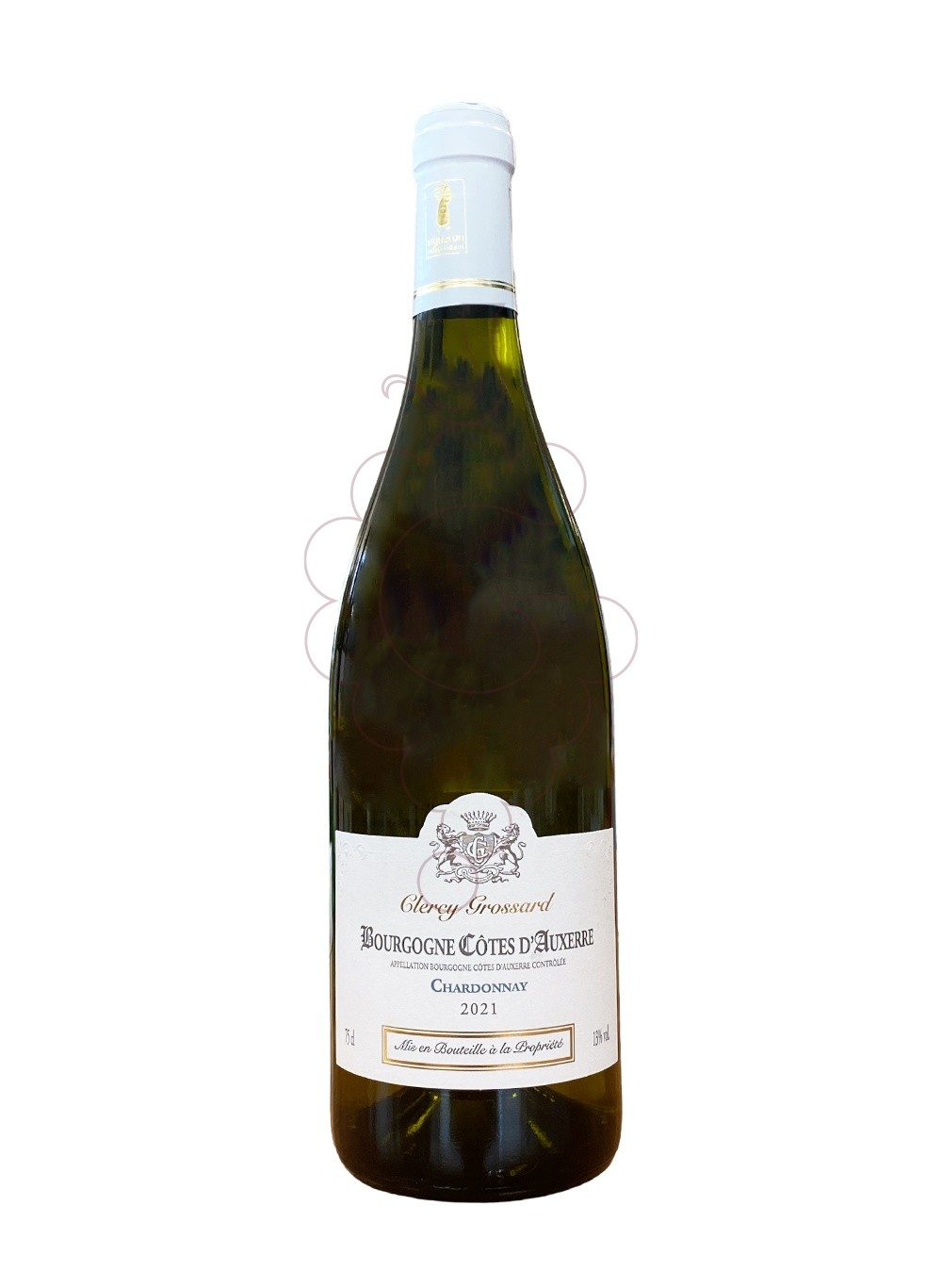 Photo Clercy Grossard Bourgogne Côtes d'Auxerre Chardonnay white wine