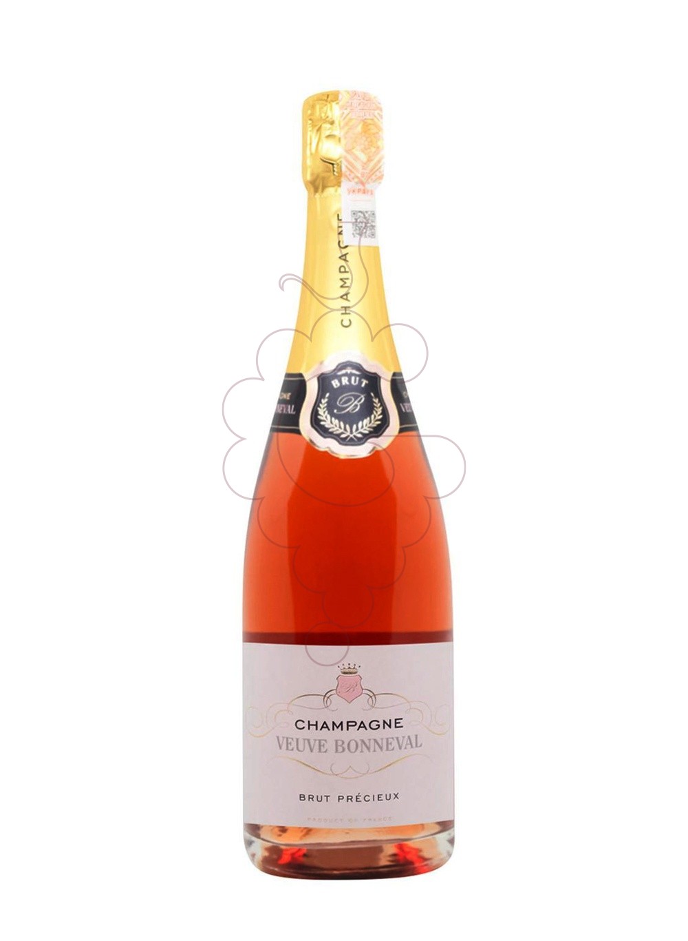 Photo Veuve bonnebal brut rose preci sparkling wine