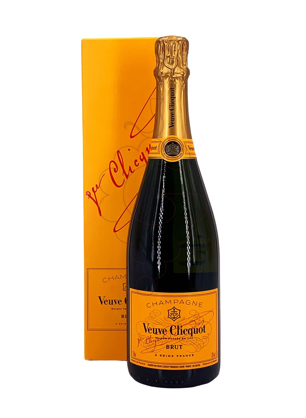 Photo Veuve Clicquot Brut Carte Jeune (Pack) sparkling wine