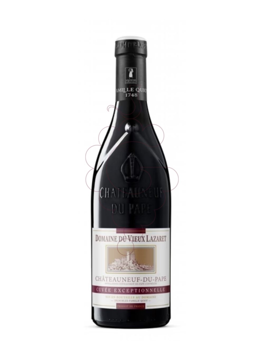 Photo Domaine du Vieux Lazaret Chateauneuf du Pape red wine