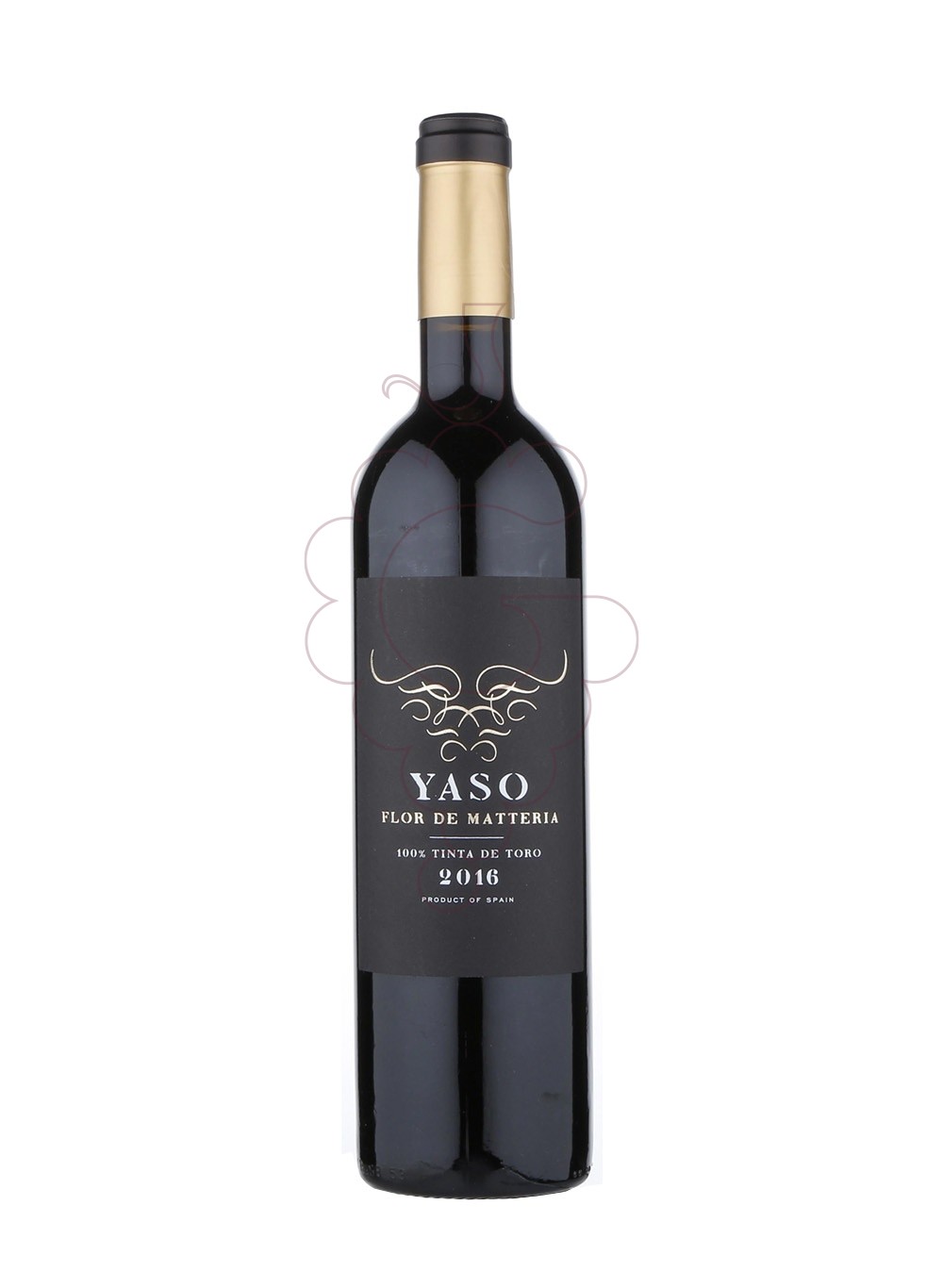Photo Yaso flor de matteria 2016 red wine