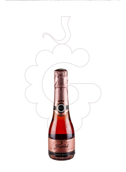Photo Freixenet Brut Rose (mini) sparkling wine