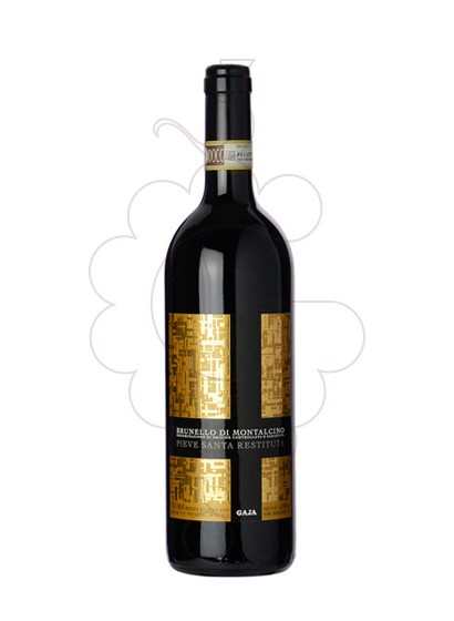 Photo Gaja Pieve Santa Restituta Brunello di Montalcino red wine