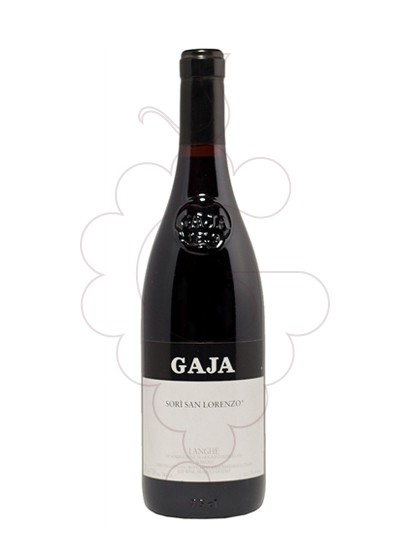 Photo Gaja Sori San Lorenzo red wine