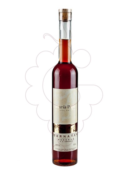 Photo Garnatxa Maria Pages Reserva fortified wine