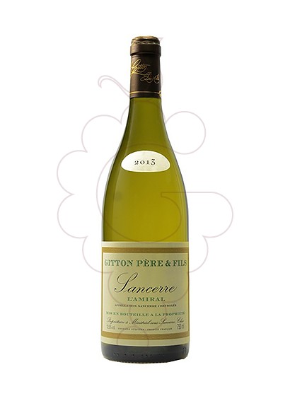 Photo Gitton L'amiral Sancerre white wine