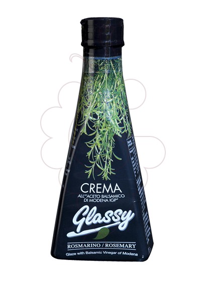 Photo Vinegars Glassy Crema Aceto Balsamico Rosemary