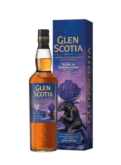Photo Whisky Glen Scotia Unpeated Tawny Port Cask 12 Years