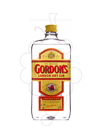 Photo Gin Gordon's Plastic Flask