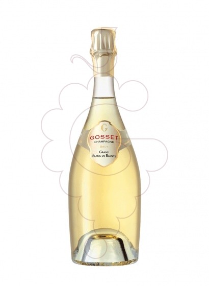 Photo Gosset grand blanc de blancs sparkling wine