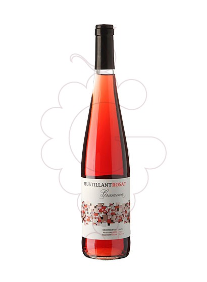 Photo Rosé Mustillant sparkling wine