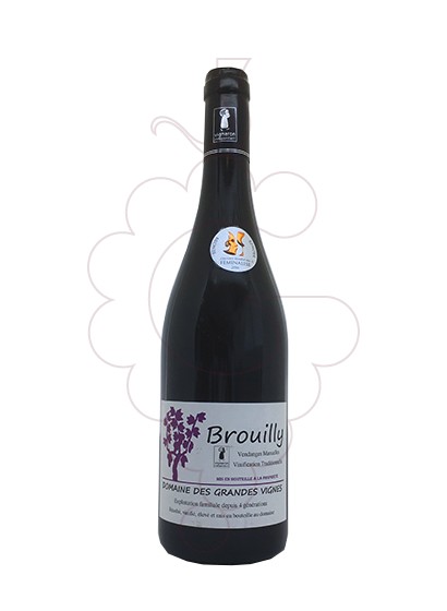 Photo Domaine des Grandes Vignes Brouilly red wine