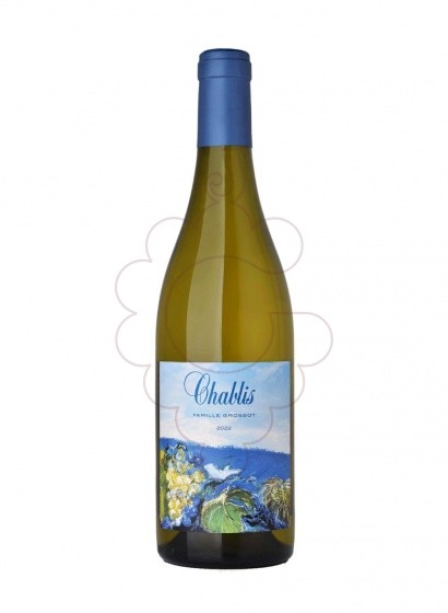 Photo Grossot Chablis white wine