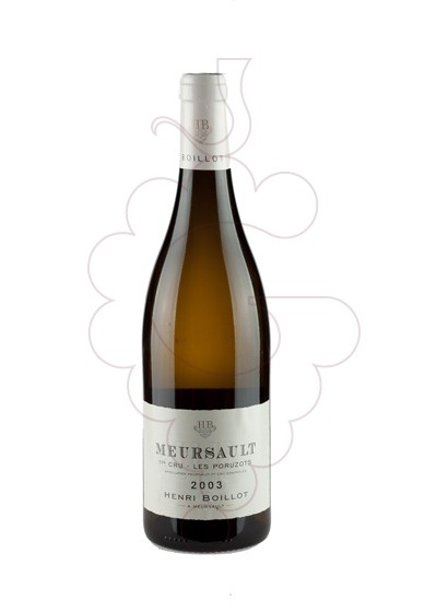 Photo H. Boillot Meursault 1er Cru Poruzots white wine