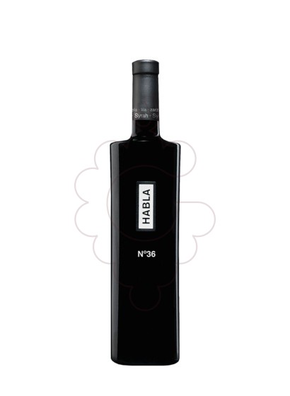 Photo Habla nº 36 Syrah  red wine