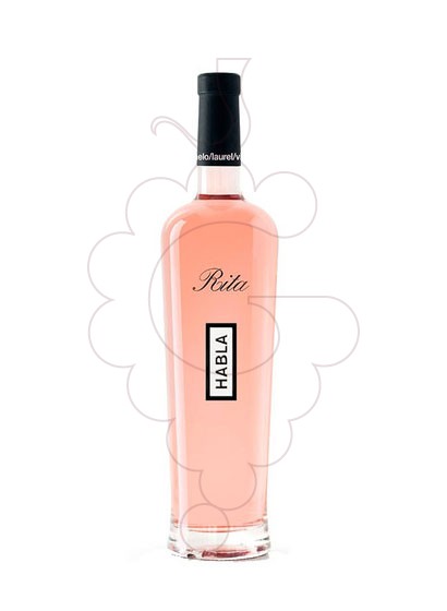 Photo Habla Rita rosé wine