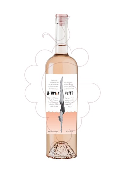 Photo Hampton Water rosé wine