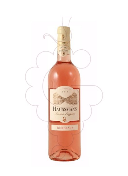 Photo Rosé Haussmann Baron Eugène rosé wine