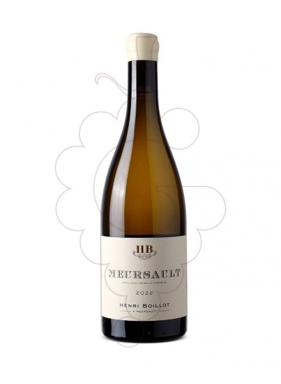 Photo Henri Boillot Meursault white wine