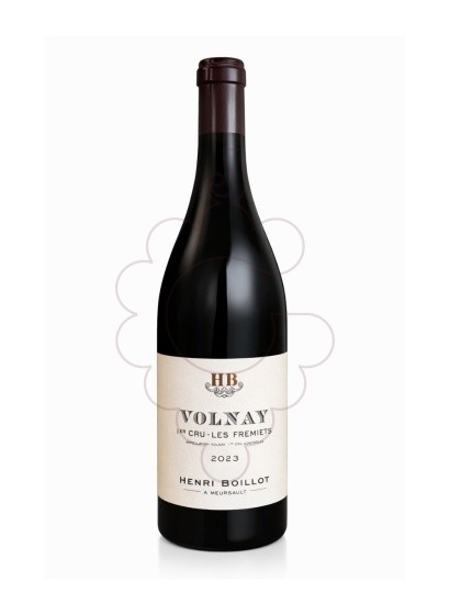 Photo Henri Boillot Volnay 1er Cru Les Fremiets red wine