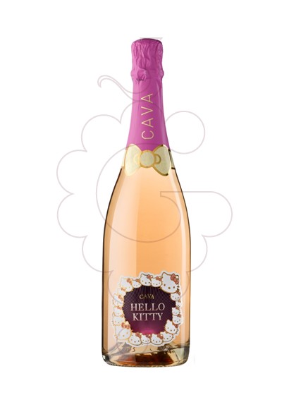 Photo Rosé Medium Hello Kitty sparkling wine