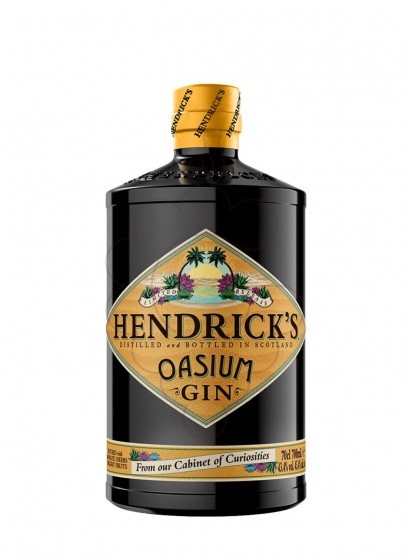 Photo Gin Hendrick's oasium gin 70 cl
