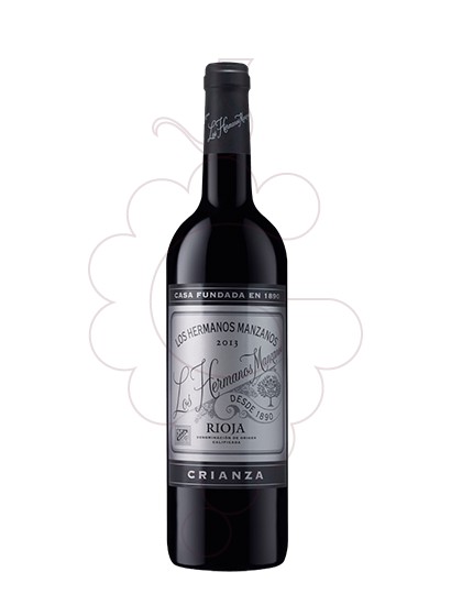 Photo Hermanos Manzanos Crianza red wine