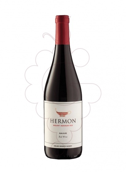 Photo Hermon galilee red wine 22 75c red wine