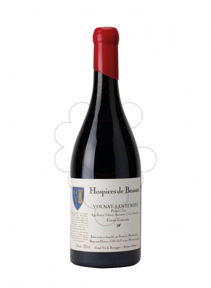 Photo F.Martenot Hospices de Beaune Volnay 1er Cru Les Santenots Cuvée Gauvain red wine