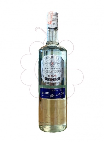 Photo Vodka Iganoff blue litre