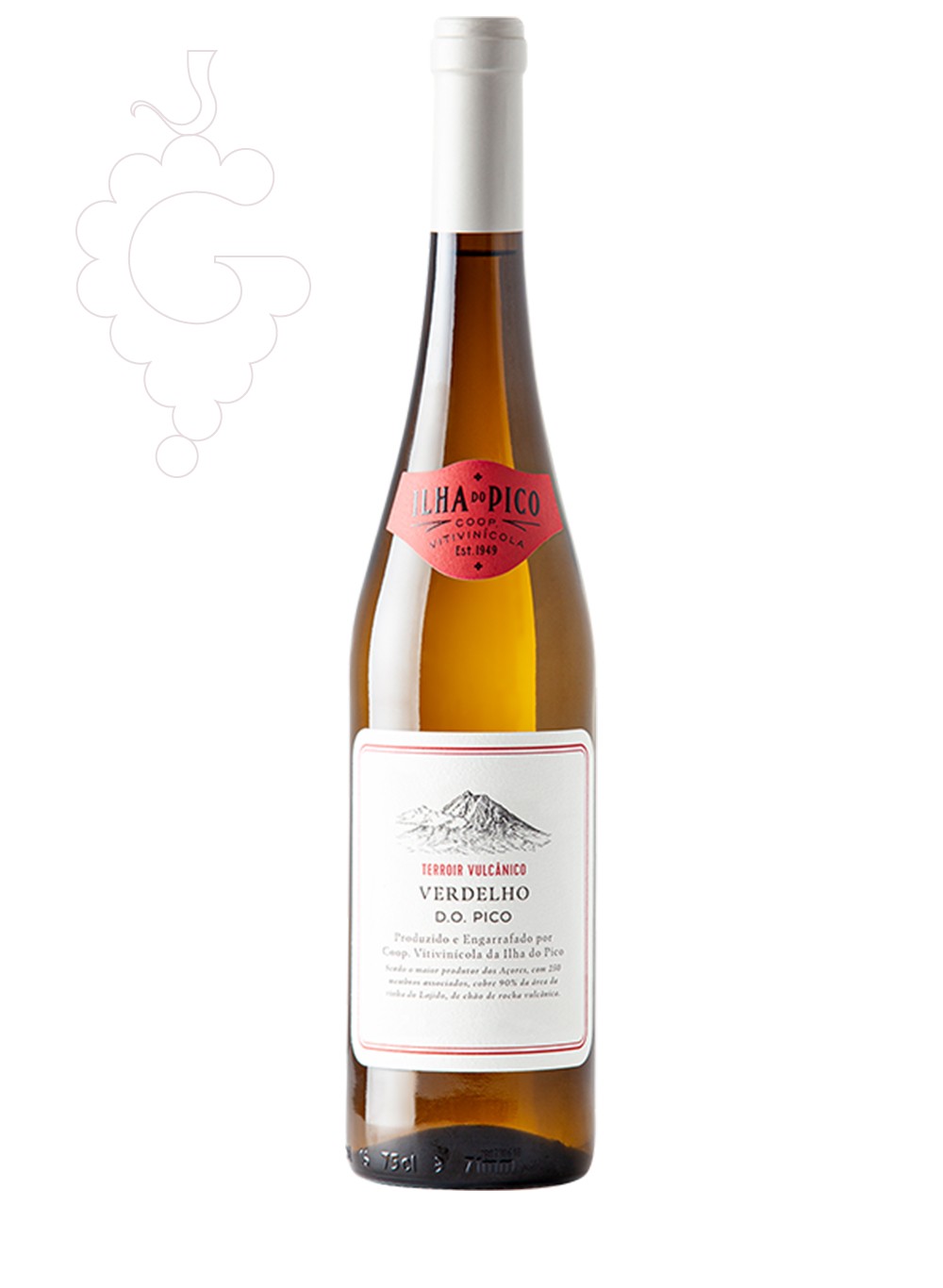 Photo Ilha do Pico Arinto Dos Acores white wine