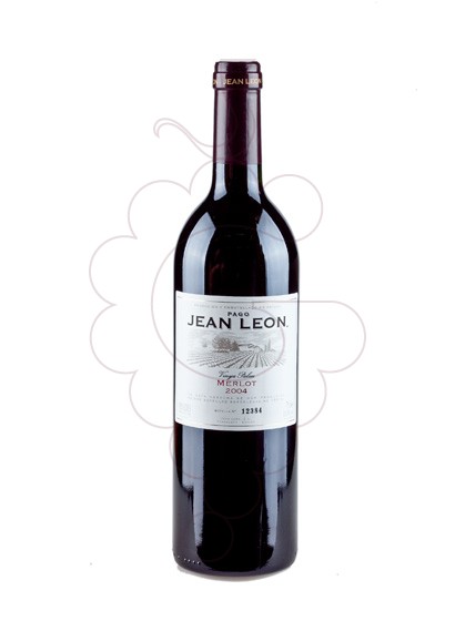 Photo Jean Leon Merlot Vinya Palau red wine