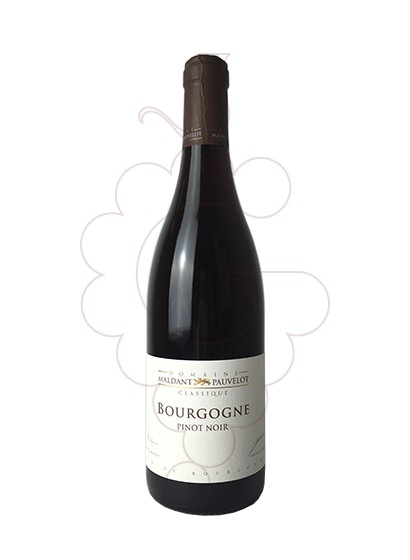 Photo Maldant Bourgogne Pinot Noir red wine